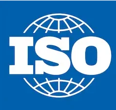 ISO 9001 certification badge